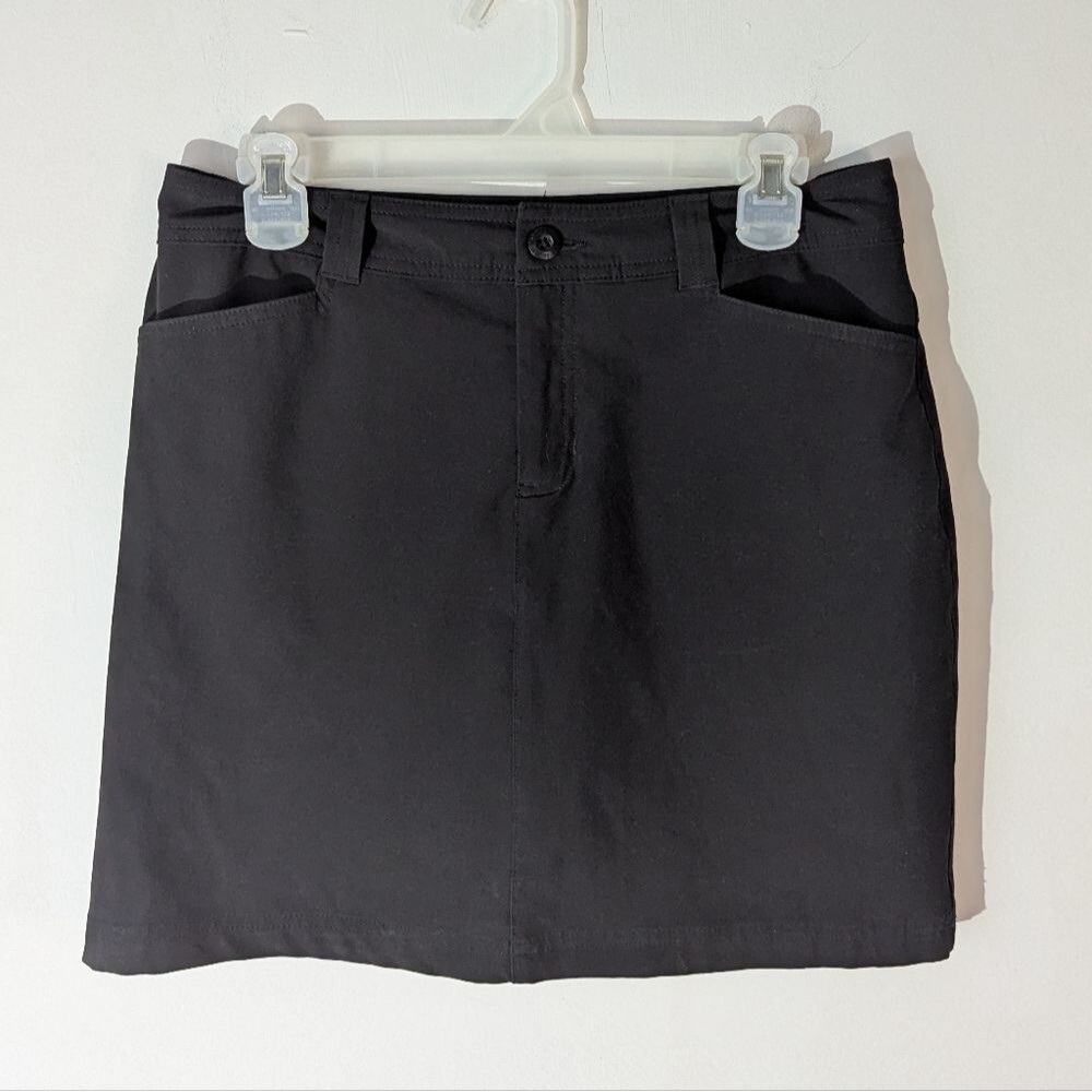 Eddie Bauer Black Athletic Skirt Skort Women's Size 4